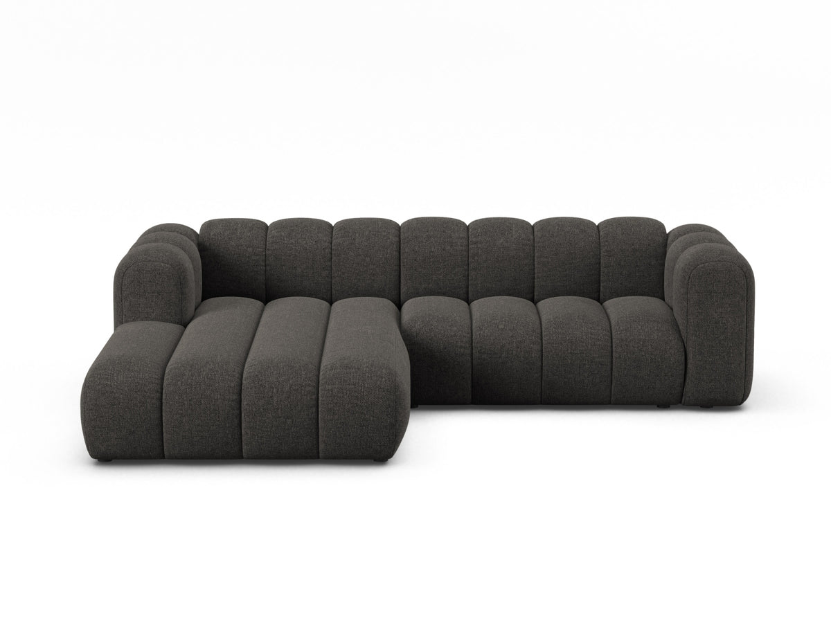 Lupine Modulares Ecksofa links 4 Sitzer in Dark Grey-Eden präsentiert im Onlineshop von KAQTU Design AG. Ecksofa links ist von Micadoni