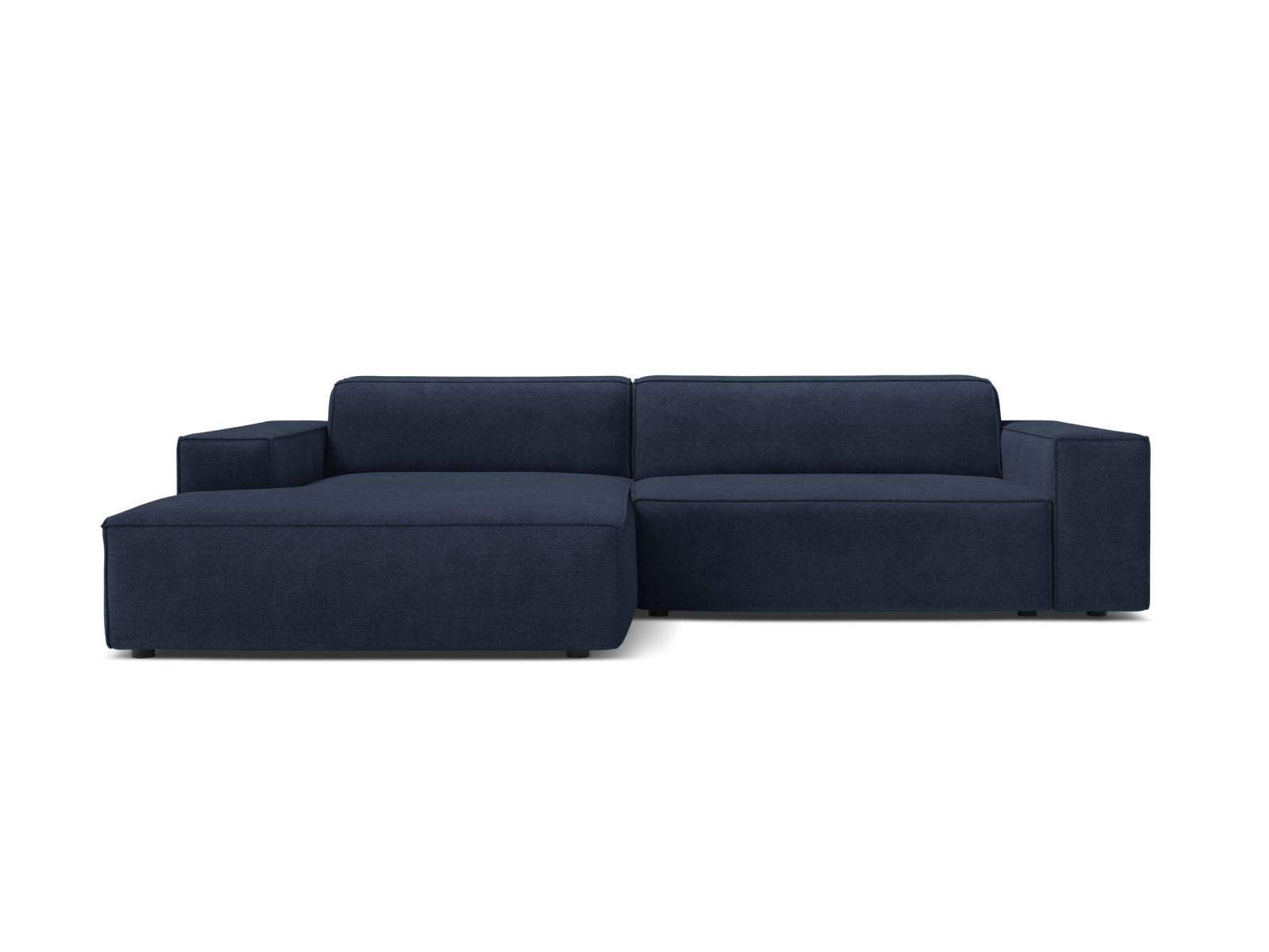 3-Sitzer Ecksofa links modular Jodie in Navy Blue-Liberty präsentiert im Onlineshop von KAQTU Design AG. Ecksofa links ist von Micadoni
