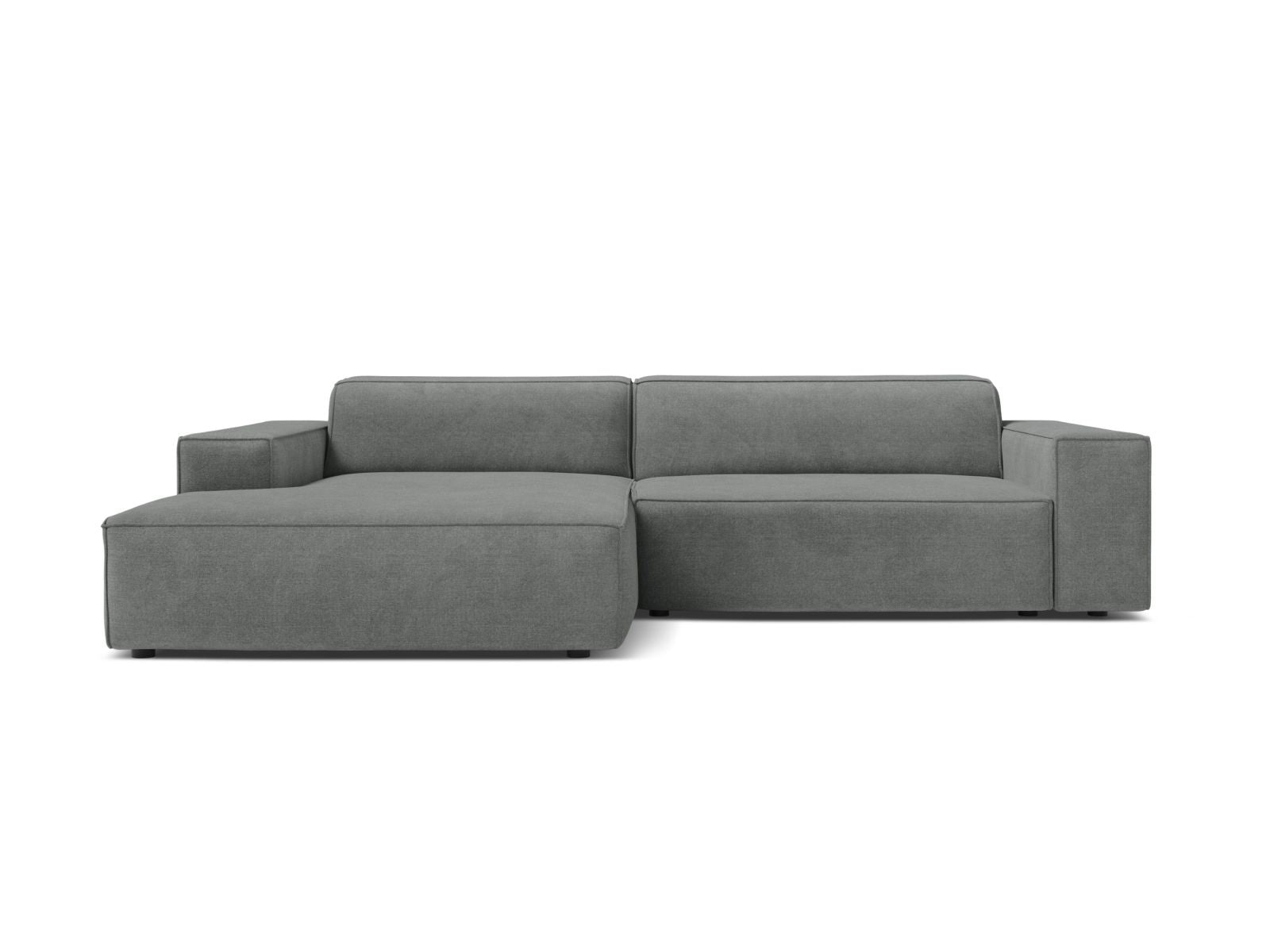 3-Sitzer Ecksofa links modular Jodie in Grey-Liberty präsentiert im Onlineshop von KAQTU Design AG. Ecksofa links ist von Micadoni