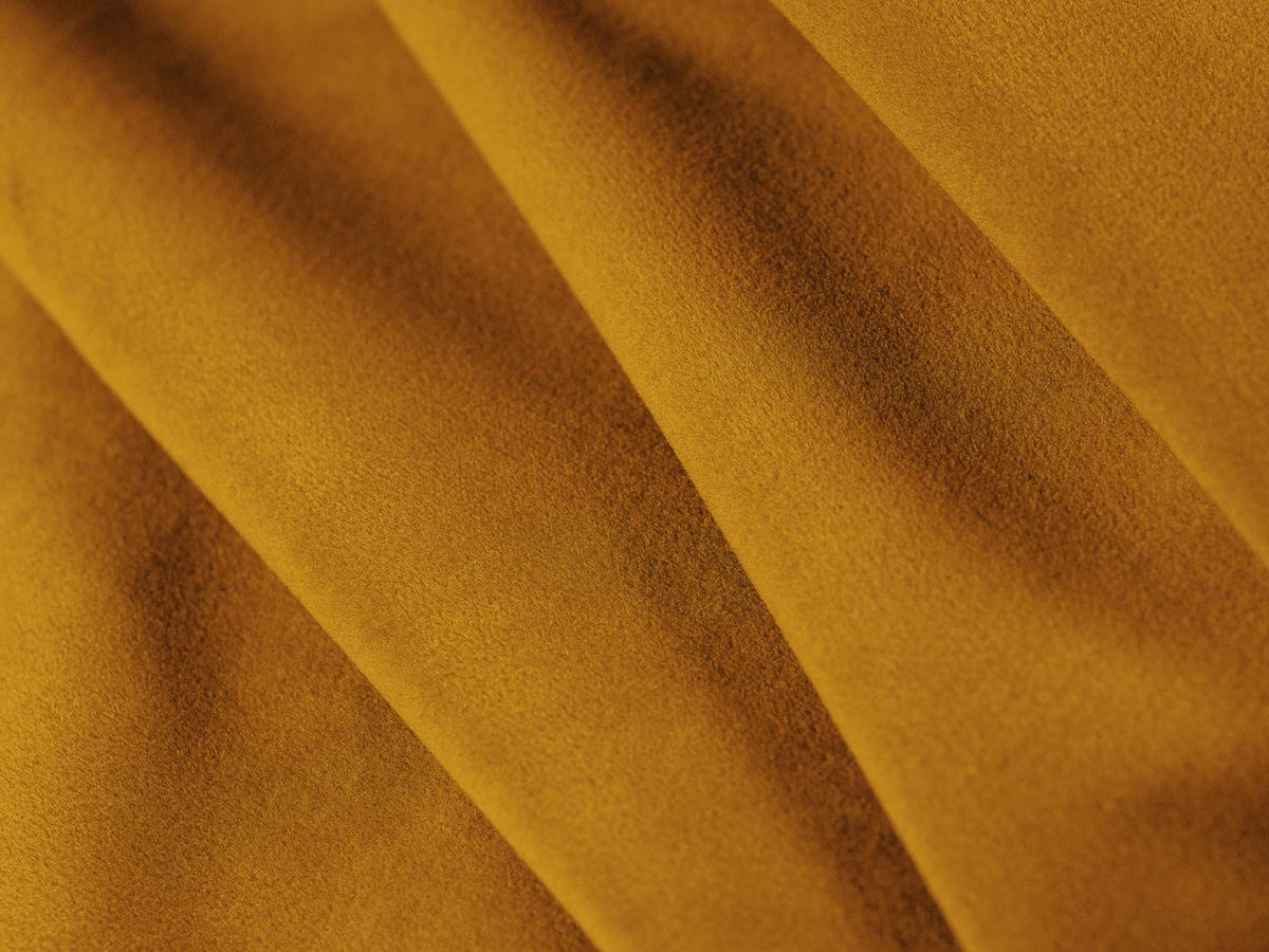 Lupine Velour Modular Ecksofa links 4 Sitzer in Yellow-Salvador präsentiert im Onlineshop von KAQTU Design AG. L-Sofa links ist von Micadoni
