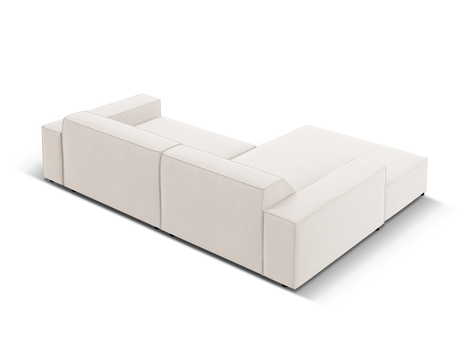 Entdecken Sie das Jodie Ecksofa links 3 Sitzer von Micadoni – ein stilvolles, modulares Sofa, das Komfort und individuelle Gestaltungsmöglichkeiten bietet.