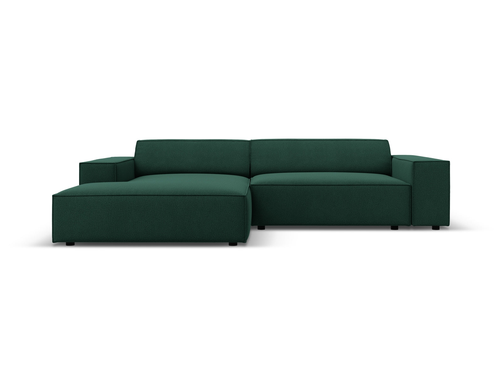 Jodie Modulares Ecksofa links 3 Sitzer in Green präsentiert im Onlineshop von KAQTU Design AG. Ecksofa links ist von Micadoni