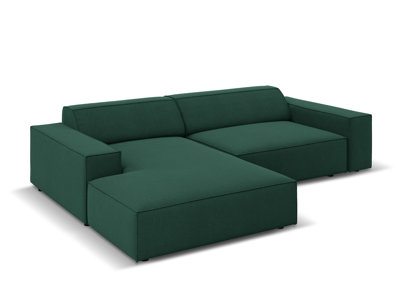 Erleben Sie das Jodie Ecksofa links 3 Sitzer von Micadoni – ein elegantes, modulares Sofa, das Stil, Komfort und Anpassungsfähigkeit vereint.