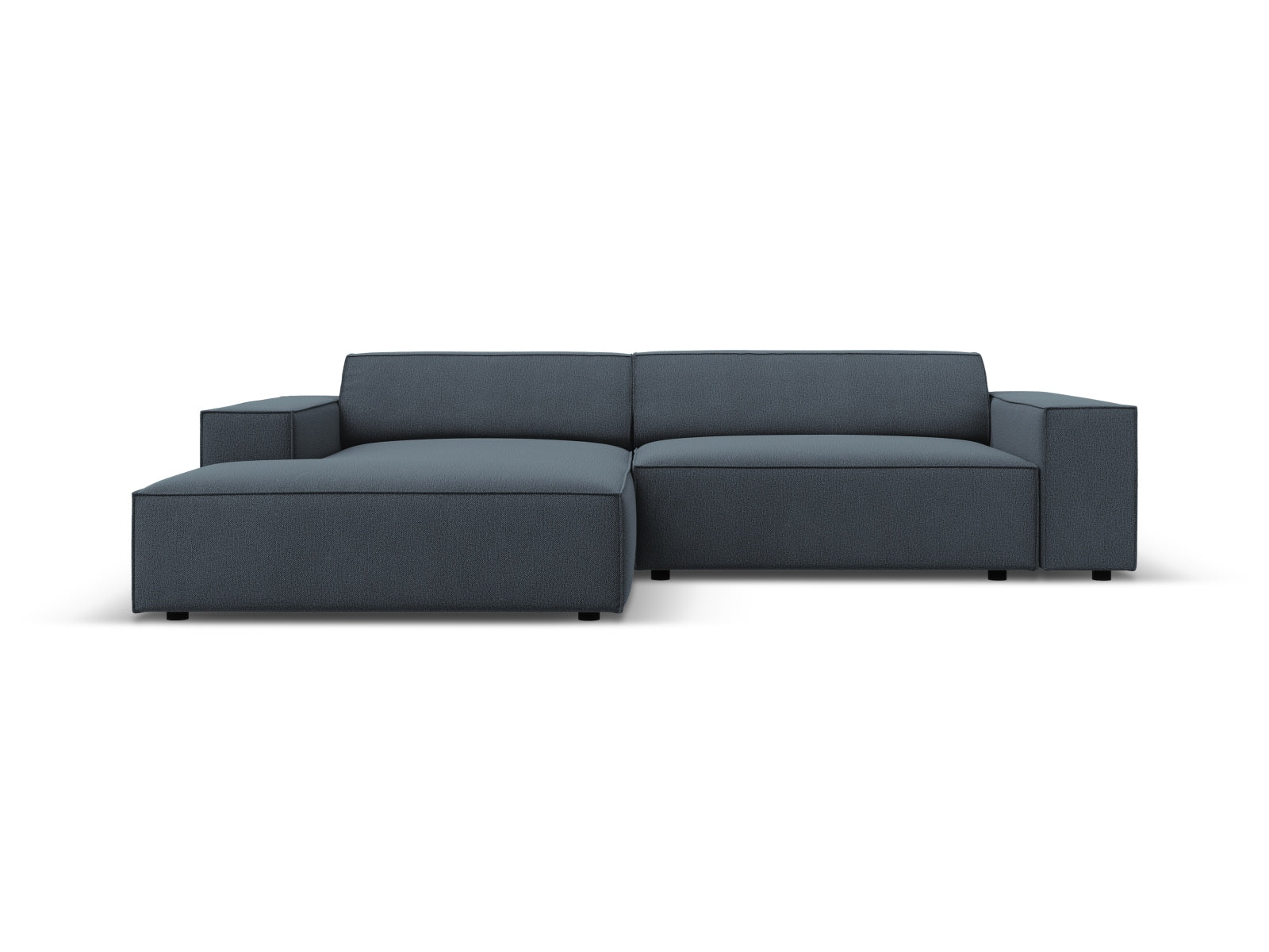 Jodie Modulares Ecksofa links 3 Sitzer in Blue präsentiert im Onlineshop von KAQTU Design AG. Ecksofa links ist von Micadoni