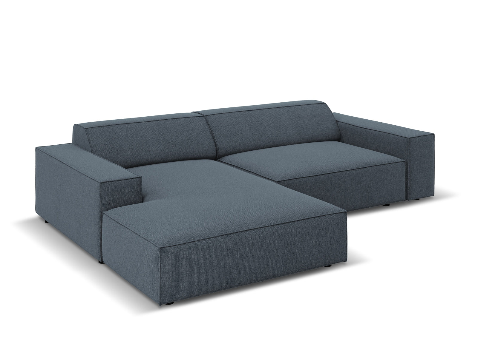 Erleben Sie das Jodie Ecksofa links 3 Sitzer von Micadoni – ein elegantes, modulares Sofa, das Stil, Komfort und Anpassungsfähigkeit vereint.