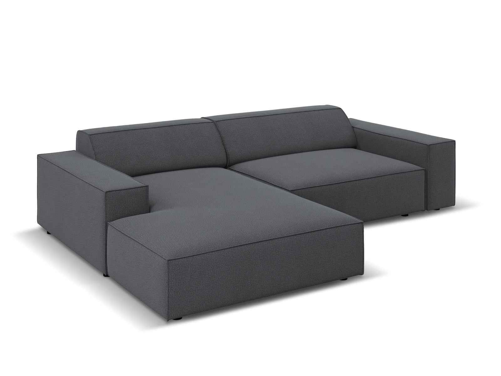 Erleben Sie das Jodie Ecksofa links 3 Sitzer von Micadoni – ein elegantes, modulares Sofa, das Stil, Komfort und Anpassungsfähigkeit vereint.