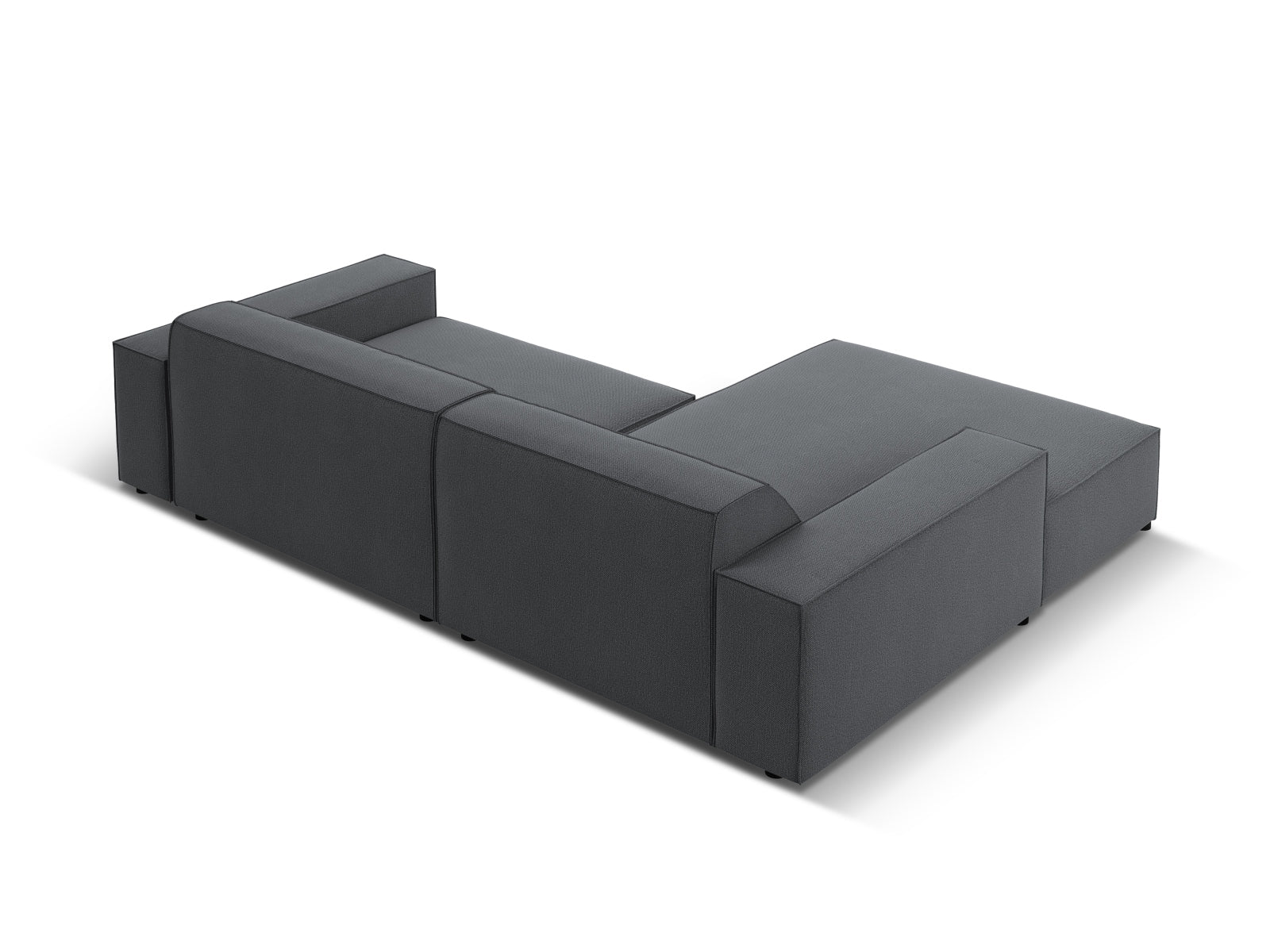 Entdecken Sie das Jodie Ecksofa links 3 Sitzer von Micadoni – ein stilvolles, modulares Sofa, das Komfort und individuelle Gestaltungsmöglichkeiten bietet.