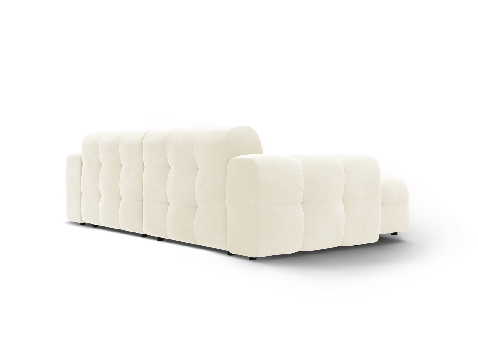 Entdecken Sie das Kendal Velour links Ecksofa 4 Sitzer von Micadoni – stilvolles Design, grosszügige Sitzfläche und höchsten Komfort für Ihr Zuhause.