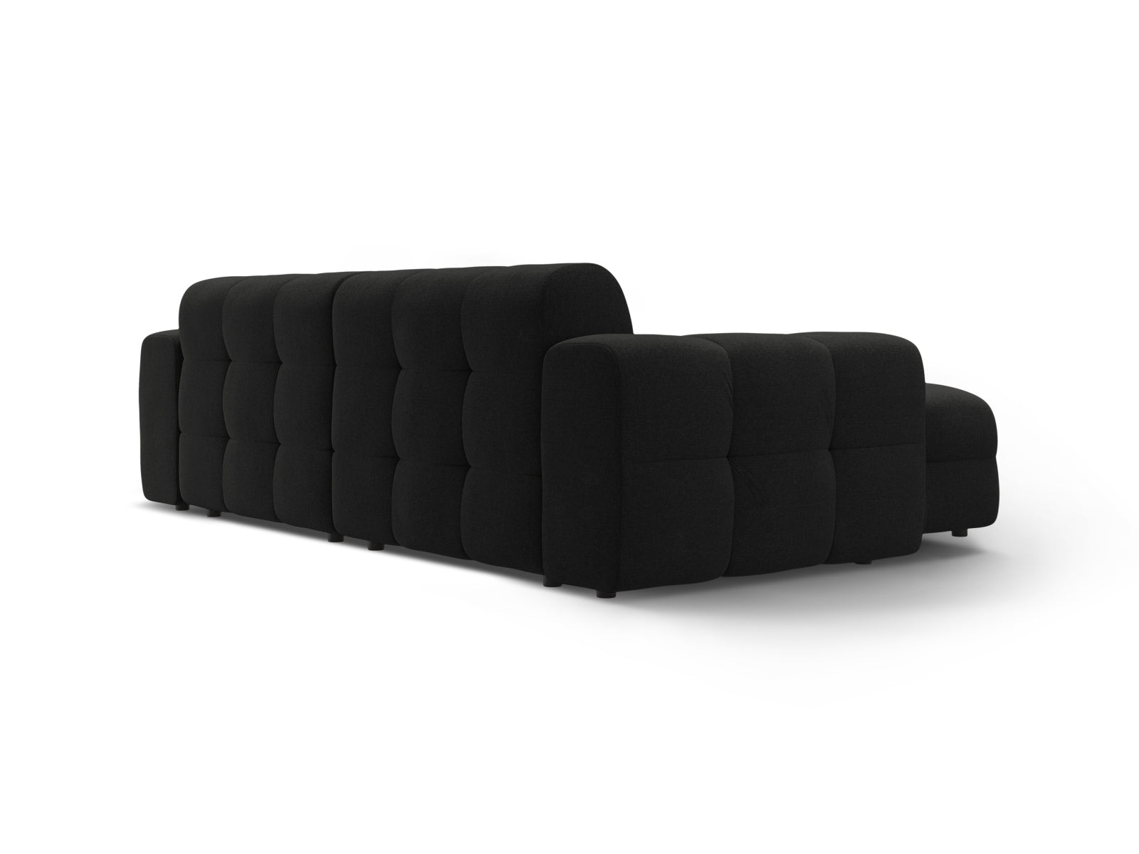 Entdecken Sie das Kendal Ecksofa links 4 Sitzer von Micadoni – stilvolles Velours, zeitgemässes Design und hervorragender Sitzkomfort für Ihr Zuhause.