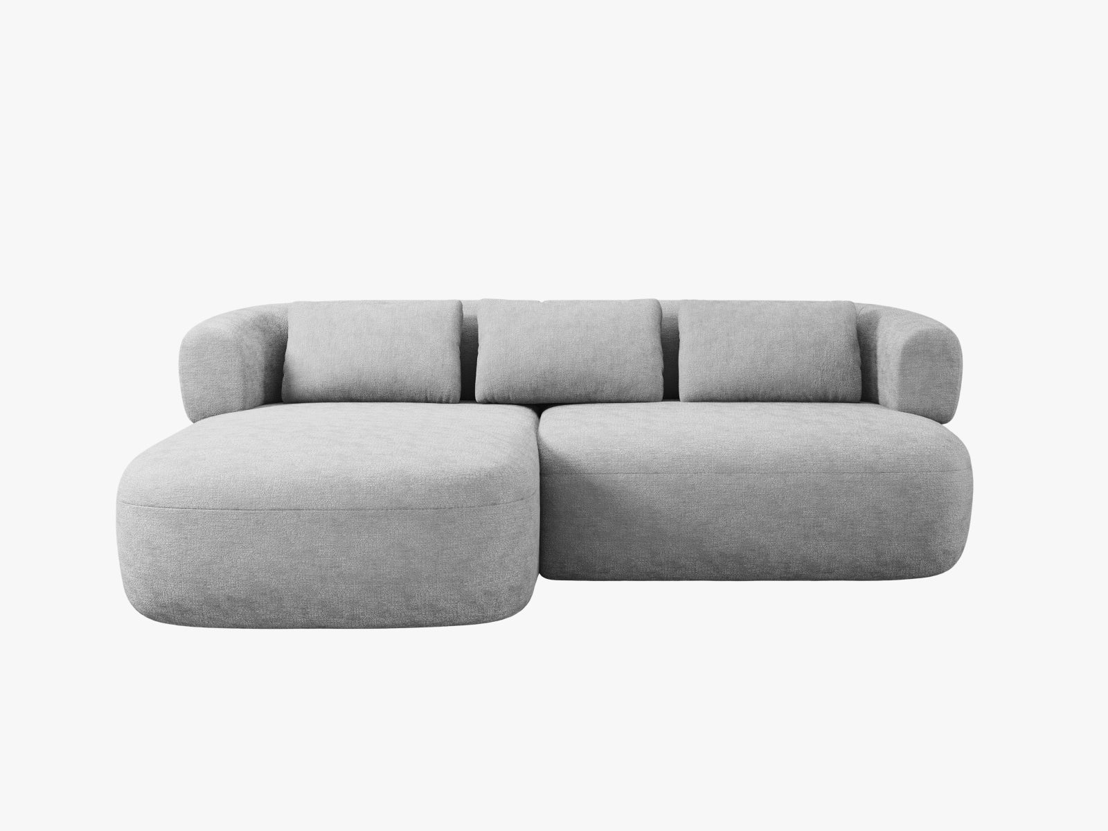 Stilvolles 5-Sitzer Ecksofa Jenny von Micadoni, linksseitig, ideal für moderne Wohnzimmer und gemütliche Zusammenkünfte.