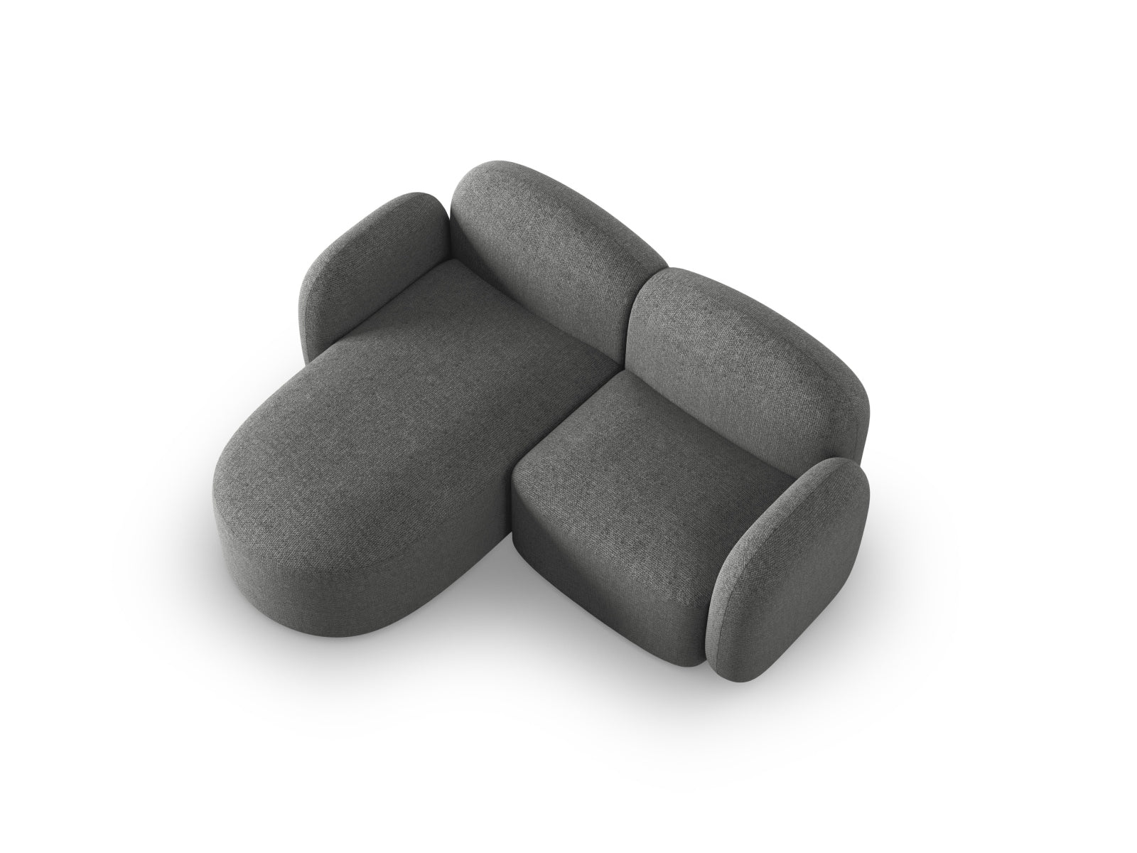 Entdecken Sie das elegante Blair Ecksofa links von Micadoni – ein luxuriöser 3-Sitzer aus hochwertigem Velours, perfekt für Ihr modernes Zuhause.