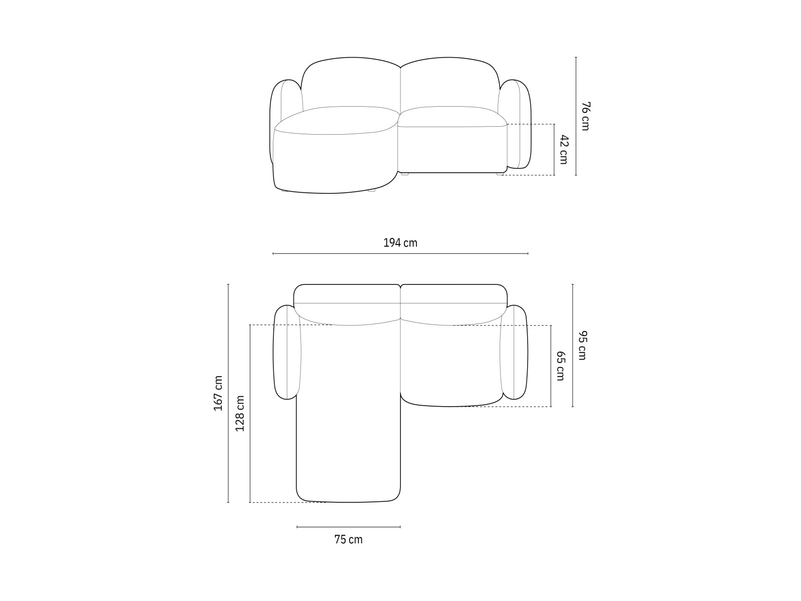 Entdecken Sie das elegante Blair Ecksofa links von Micadoni – ein luxuriöser 3-Sitzer aus hochwertigem Velours, perfekt für Ihr modernes Zuhause.