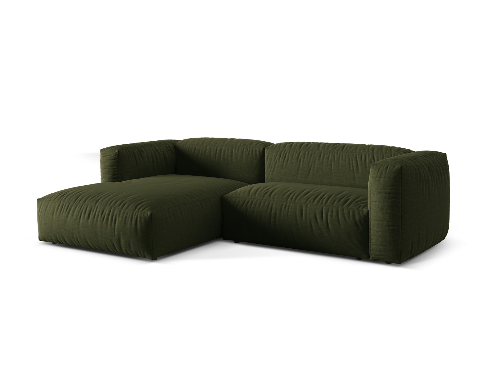 Entdecken Sie das Martina Ecksofa links 2 Sitzer von Micadoni – ein elegantes, modulares Sofa, das Komfort und individuelles Design perfekt kombiniert.