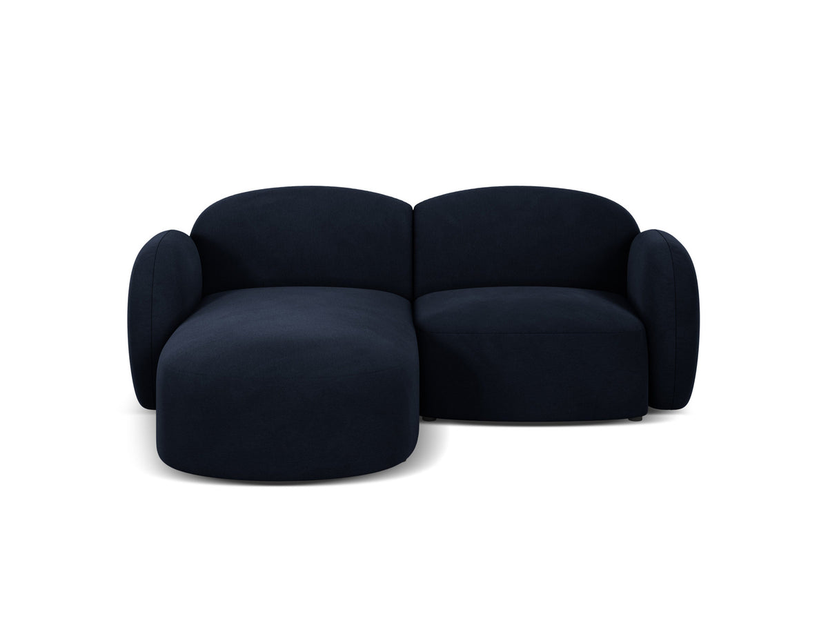 Blair Velour links Ecksofa 3 Sitzer in Royal Blue-Casino präsentiert im Onlineshop von KAQTU Design AG. L-Sofa links ist von Micadoni