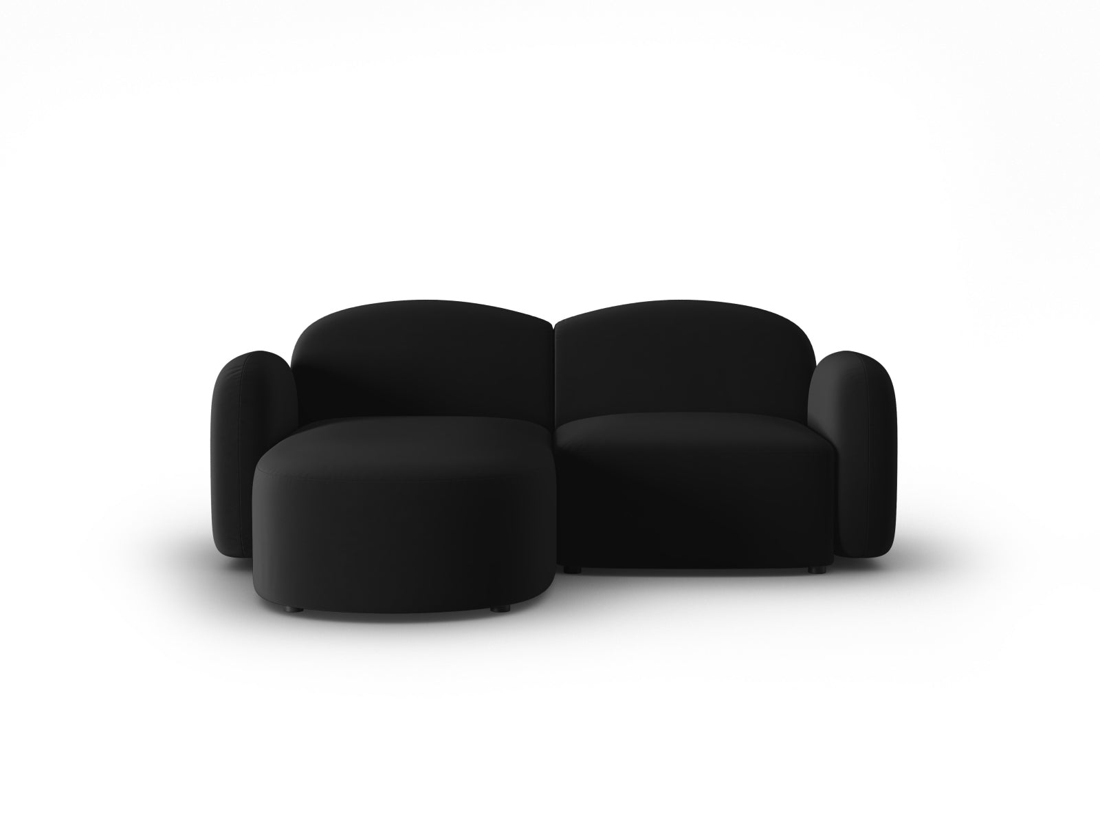 Stilvolles 3-Sitzer Ecksofa Blair Velour von Micadoni, linksseitig, perfekt für entspannte Stunden und modernes Wohndesign.