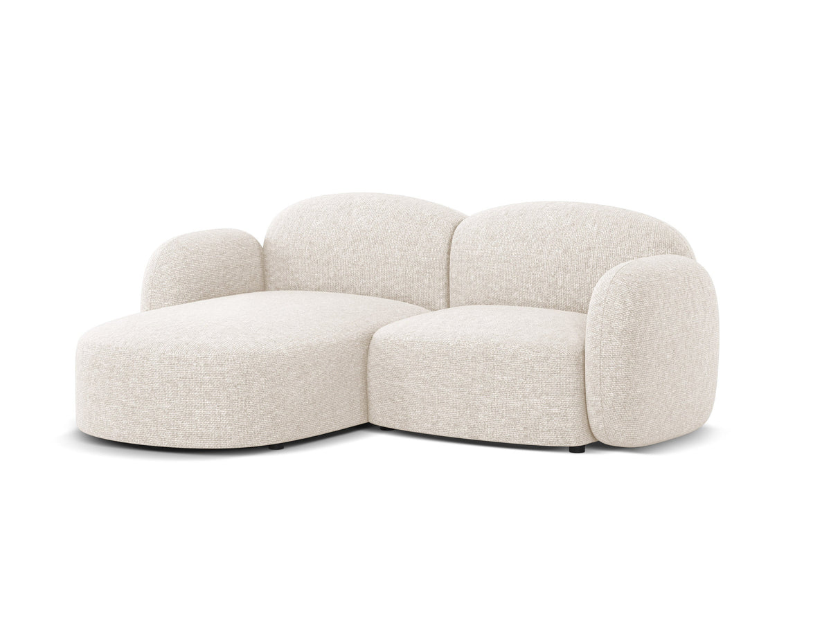 3-Sitzer Ecksofa links Blair in Light Beige-Eden präsentiert im Onlineshop von KAQTU Design AG. L-Sofa links ist von Micadoni