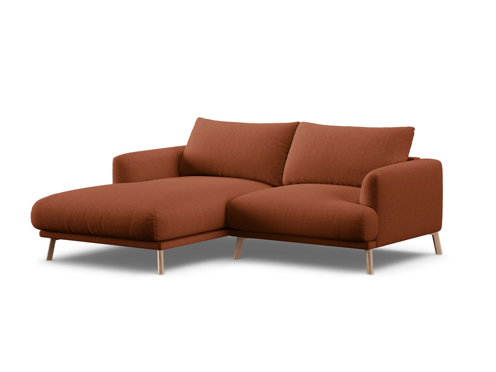 Stylisches 3-Sitzer Ecksofa links Naomi in modernem Brick-Liberty Design, ideal für gemütliche Wohnräume und stilvolle Akzente.
