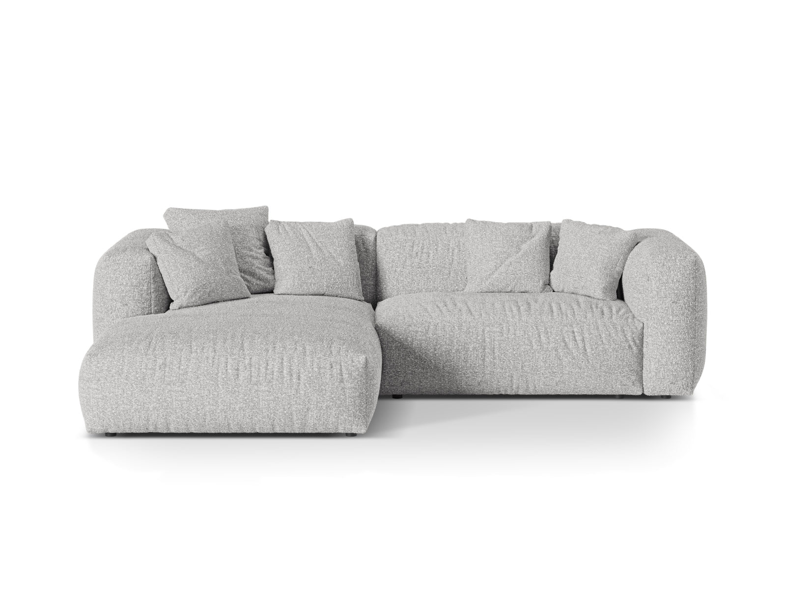 Elegantes 2-Sitzer Ecksofa links Martina von Micadoni, ideal für gemütliche Stunden und modernes Wohndesign.
