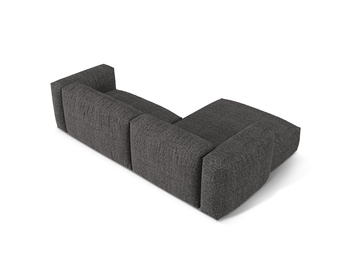 2-Sitzer Modular Ecksofa links Martina in Anthracite-Monet präsentiert im Onlineshop von KAQTU Design AG. Ecksofa links ist von Micadoni