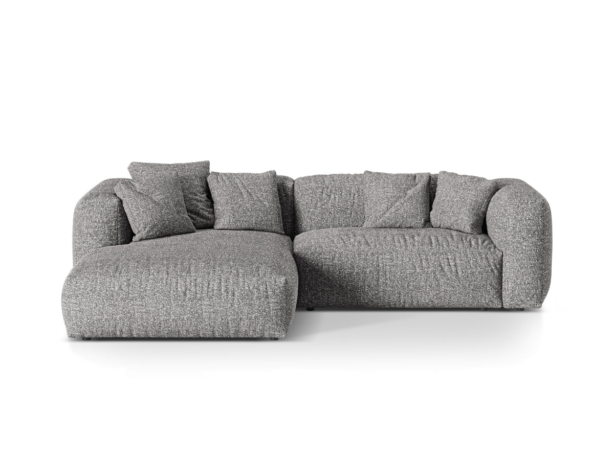 2-Sitzer Modular Ecksofa links Martina in Graphite-Monet präsentiert im Onlineshop von KAQTU Design AG. Ecksofa links ist von Micadoni