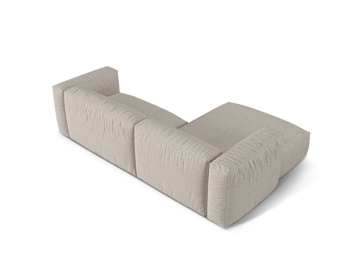 2-Sitzer Modular Ecksofa links Martina in Beige-Monet präsentiert im Onlineshop von KAQTU Design AG. Ecksofa links ist von Micadoni