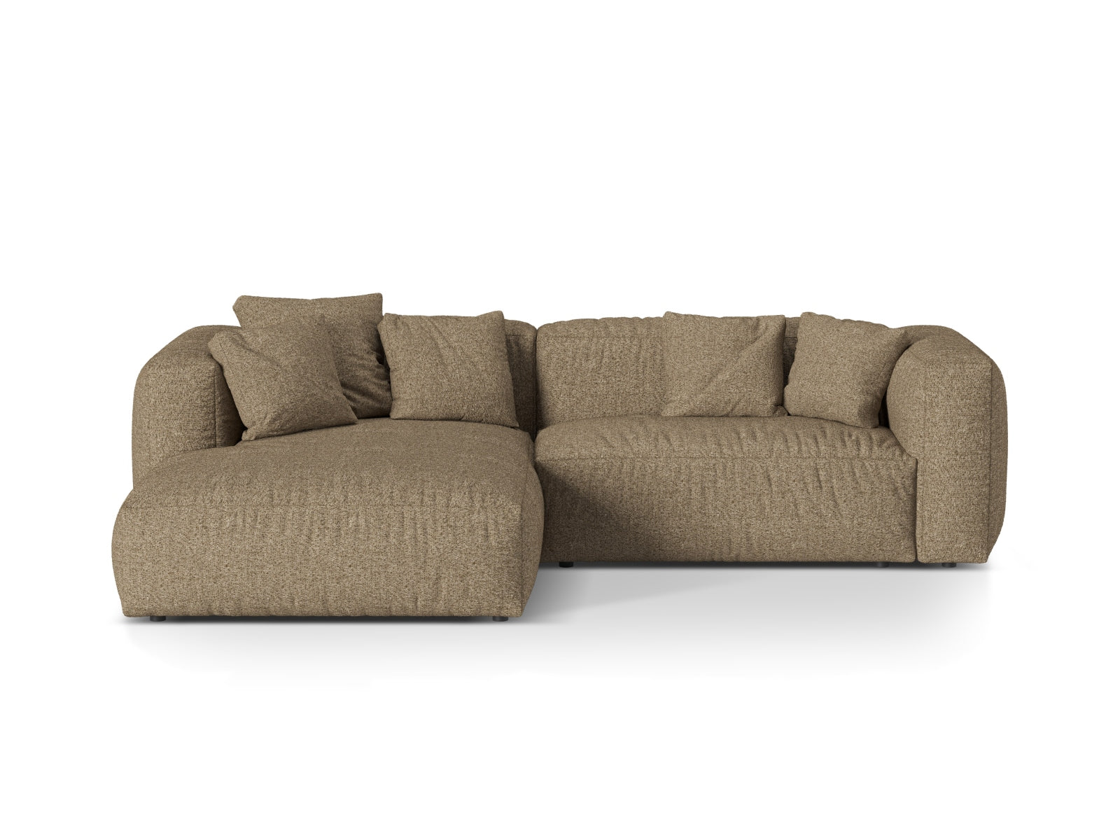 Elegantes 2-Sitzer Ecksofa links Martina von Micadoni, perfekt für moderne Wohnräume, bietet hohen Sitzkomfort und ansprechende Ästhetik.