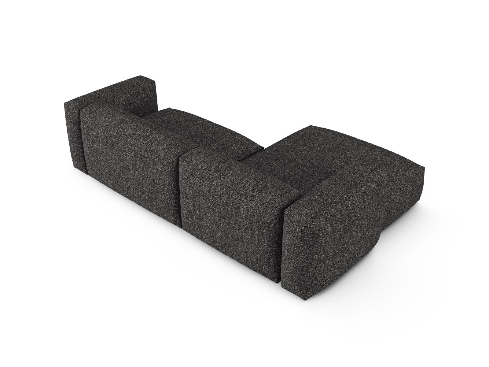 2-Sitzer XL Modular Ecksofa links Martina in Anthracite-Monet präsentiert im Onlineshop von KAQTU Design AG. Ecksofa links ist von Micadoni