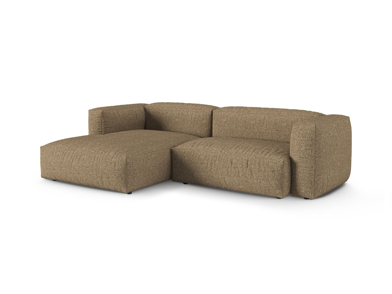 2-Sitzer XL Modular Ecksofa links Martina in Cappuccino-Monet präsentiert im Onlineshop von KAQTU Design AG. Ecksofa links ist von Micadoni