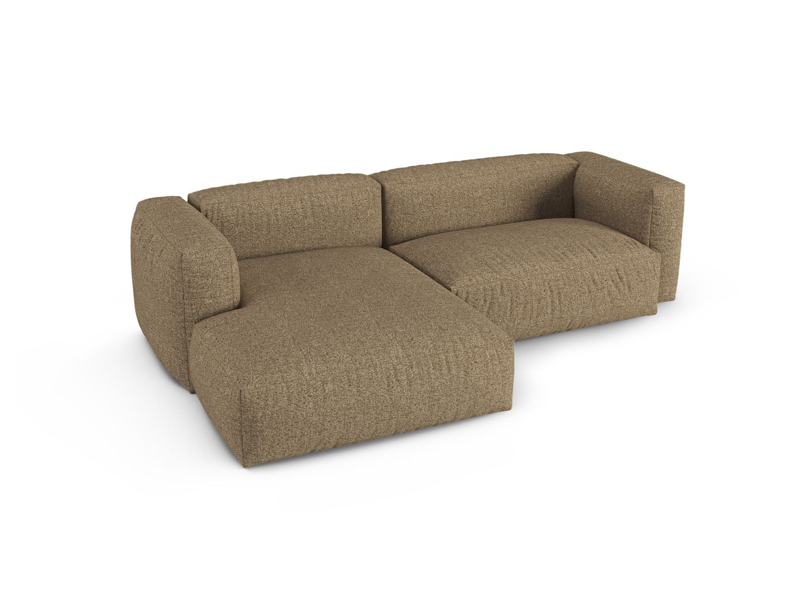 2-Sitzer XL Modular Ecksofa links Martina in Cappuccino-Monet präsentiert im Onlineshop von KAQTU Design AG. Ecksofa links ist von Micadoni