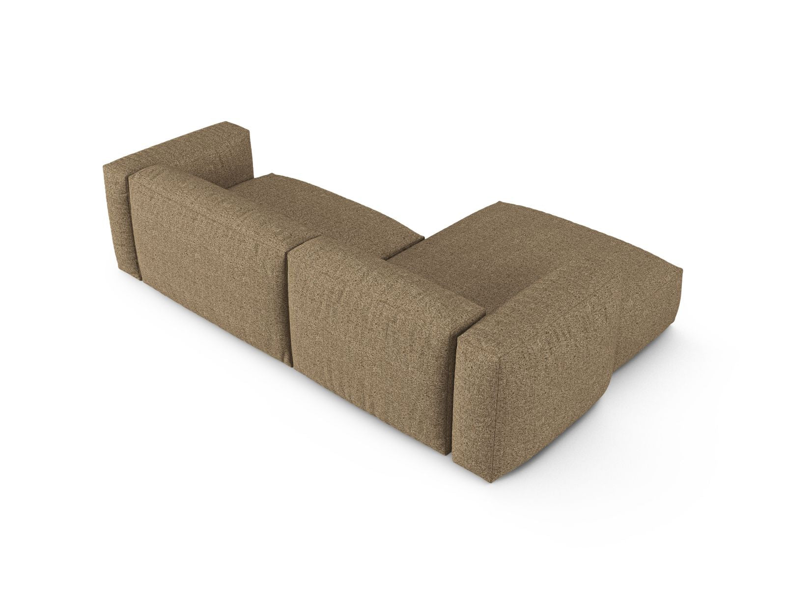 2-Sitzer XL Modular Ecksofa links Martina in Cappuccino-Monet präsentiert im Onlineshop von KAQTU Design AG. Ecksofa links ist von Micadoni