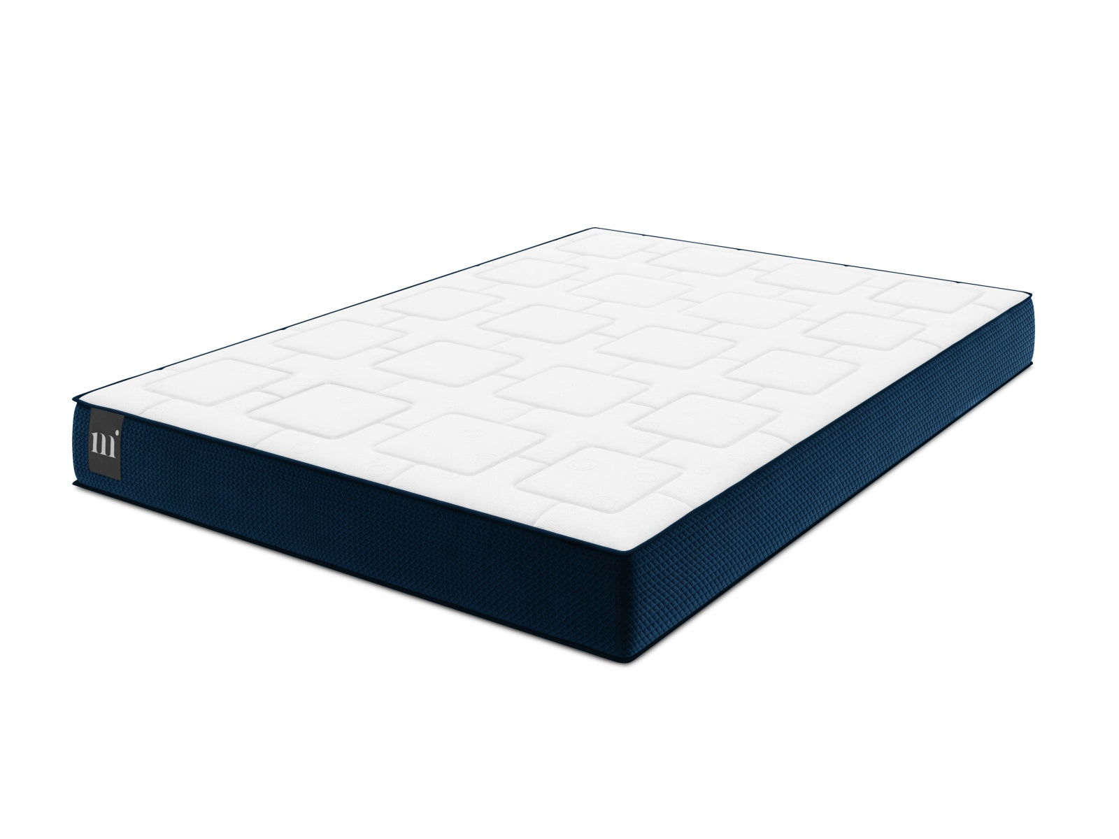 Mundi Pocket Spring Matratze von Micadoni, vereint ergonomische Unterstützung mit stilvollem Design für erholsamen Schlaf.