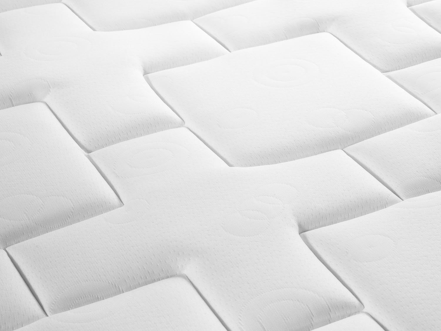 Mundi Pocket Spring Matratze von Micadoni, vereint ergonomische Unterstützung mit elegantem Design für einen erholsamen Schlaf.