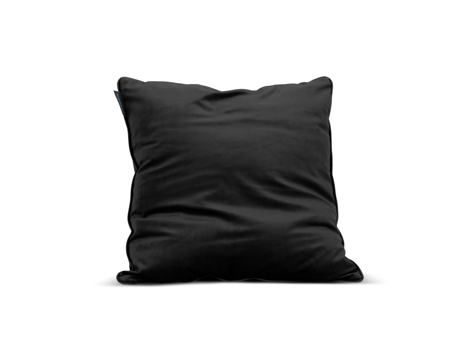 Rachel Velour Pillow in Black präsentiert im Onlineshop von KAQTU Design AG. Deko Kissen ist von Micadoni