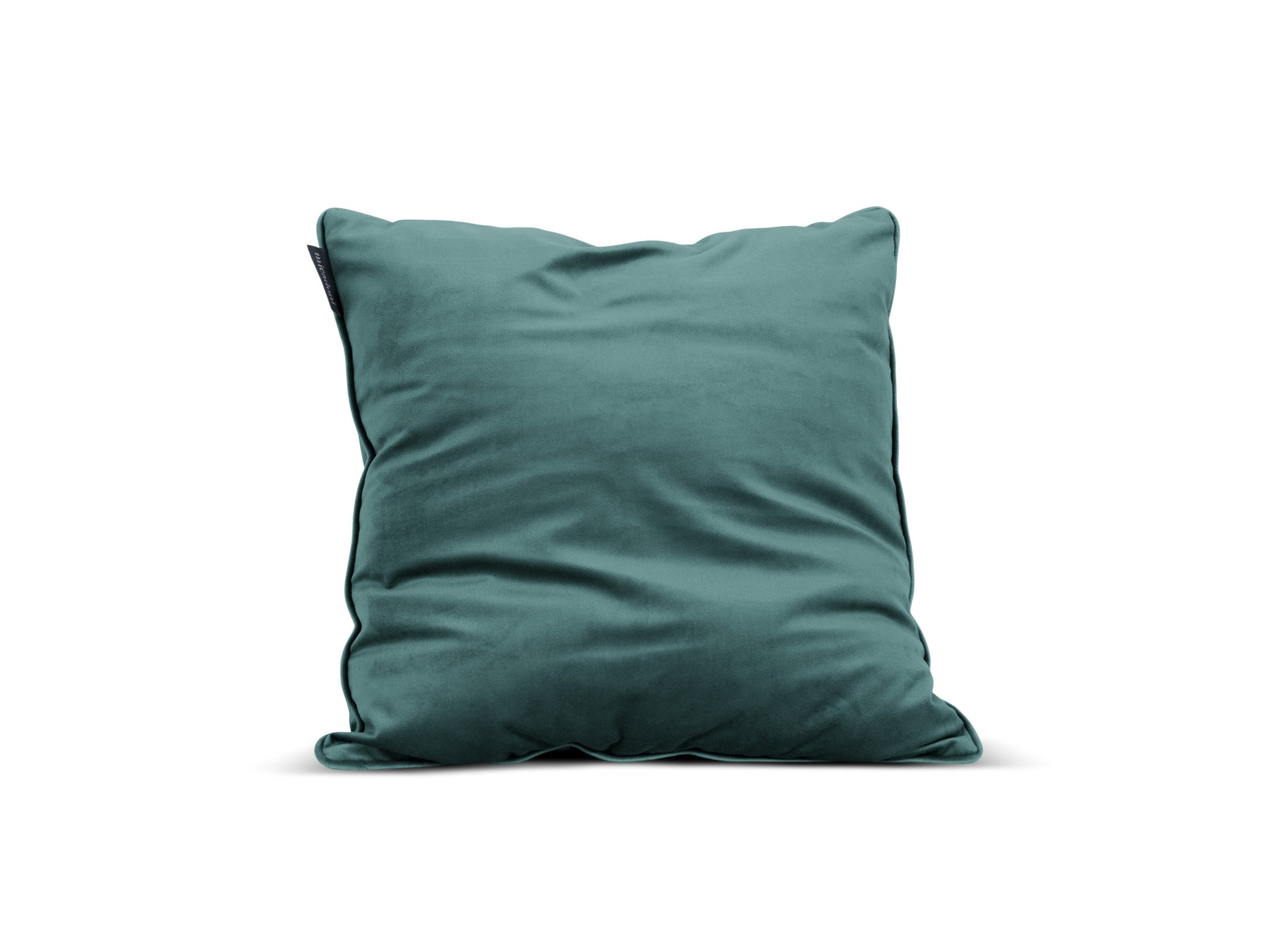 Rachel Velour Pillow in Petrol präsentiert im Onlineshop von KAQTU Design AG. Deko Kissen ist von Micadoni