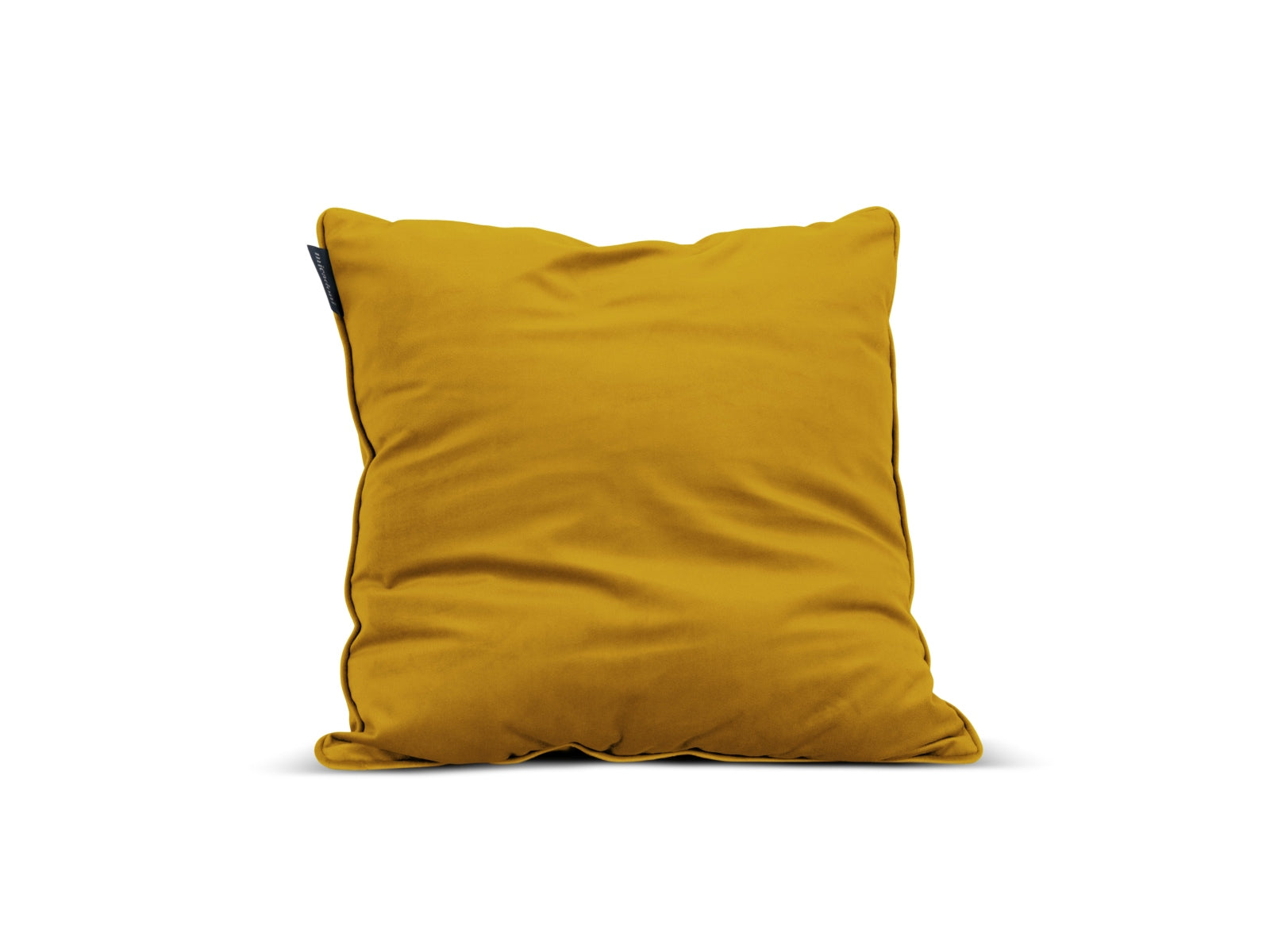 Rachel Velour Pillow in Yellow präsentiert im Onlineshop von KAQTU Design AG. Deko Kissen ist von Micadoni
