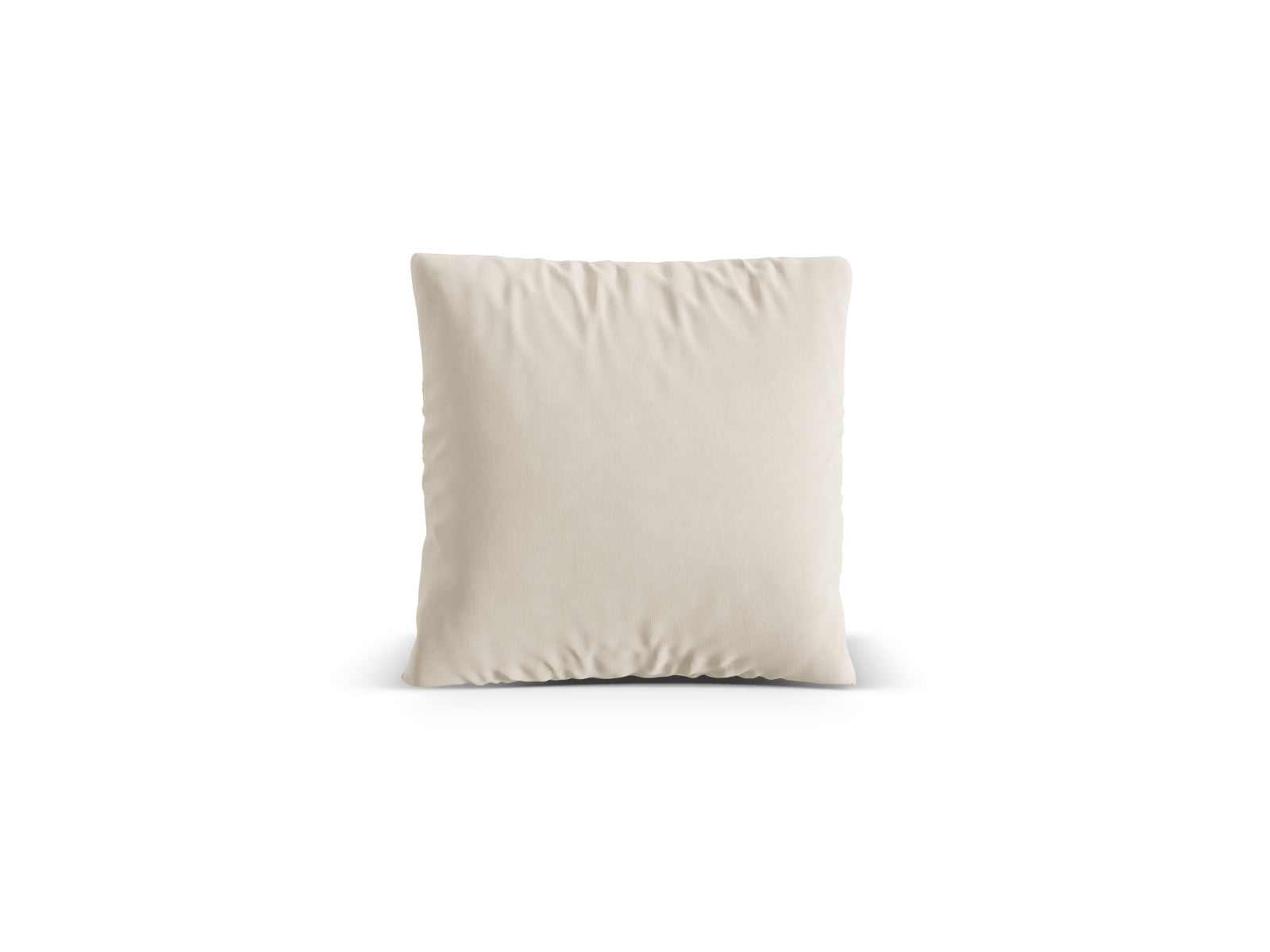Nuria Velour Pillow in Beige-Paris präsentiert im Onlineshop von KAQTU Design AG. Deko Kissen ist von Micadoni