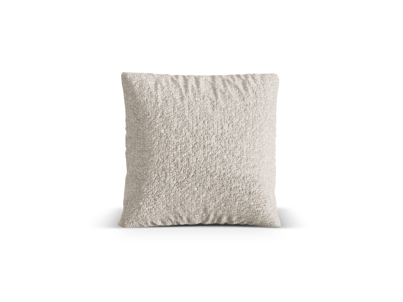 Elegantes Nuria Kissen in sanftem Beige von Micadoni, perfekt für eine harmonische Wohnatmosphäre und stilvolle Einrichtungselemente.