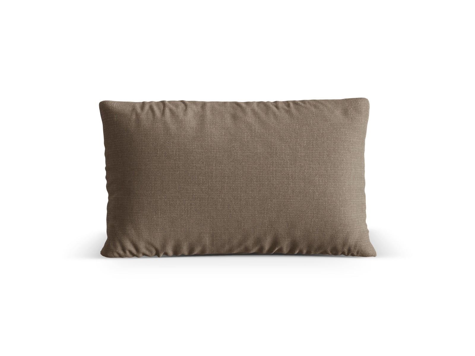 Elegantes Kissen Nuria in sanften Erdtönen, ideal zur Verschönerung von Wohnräumen und für ein gemütliches Ambiente.