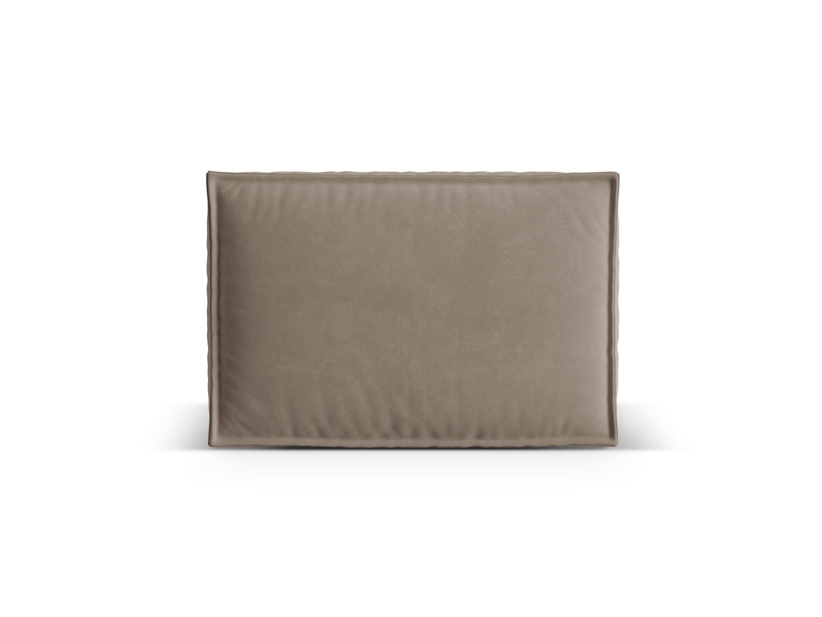 Elegantes Nuria Velour Kissen in zartem Grau, ideal für eine stilvolle Wohnatmosphäre und zusätzlichen Komfort in jedem Raum.