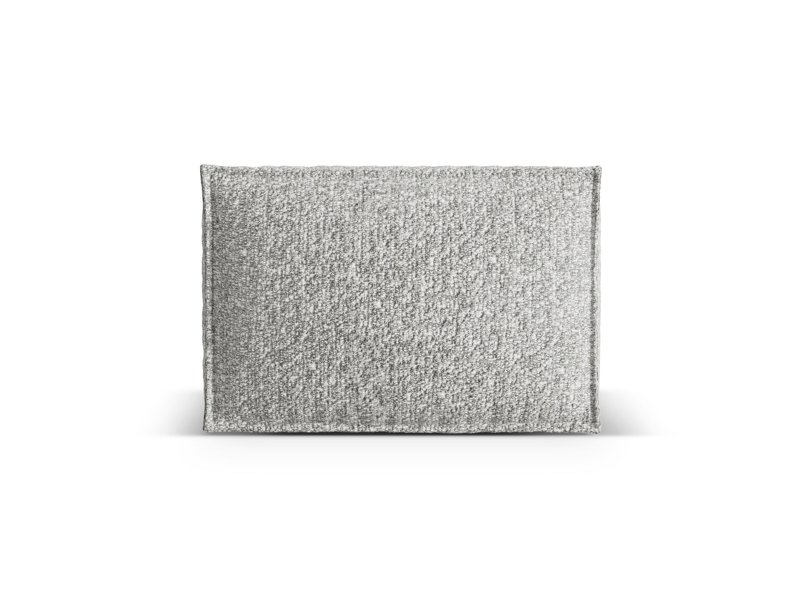 Stilvolles Nuria Dekokissen in schimmerndem Silber, perfekt für moderne Wohnräume und als edles Accessoire für jedes Zuhause.