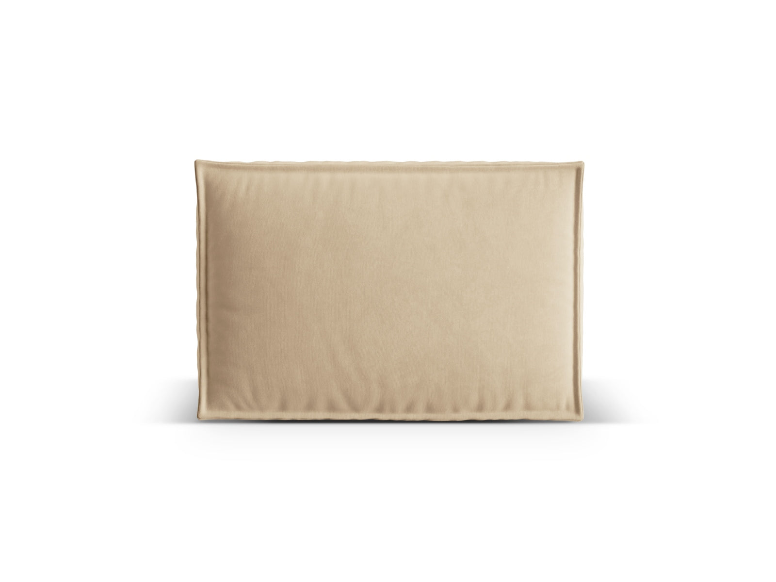 Luxuriöses Nuria Velour Dekokissen in zartem Nude, perfekt für eine gemütliche und stilvolle Einrichtung. Hochwertige Qualität von Micadoni.