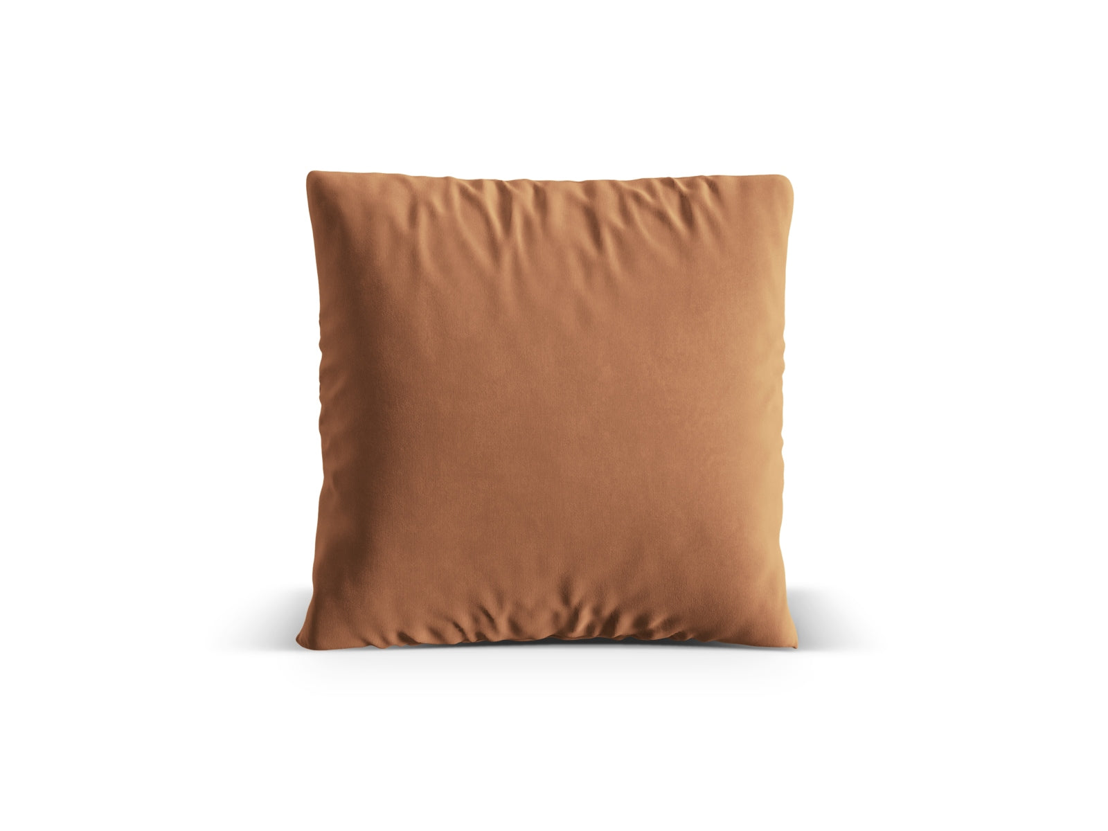 Elegantes Nuria Velour Dekokissen in sanftem Honigton, ideal für stilvolle Wohnräume und einladende Akzente.