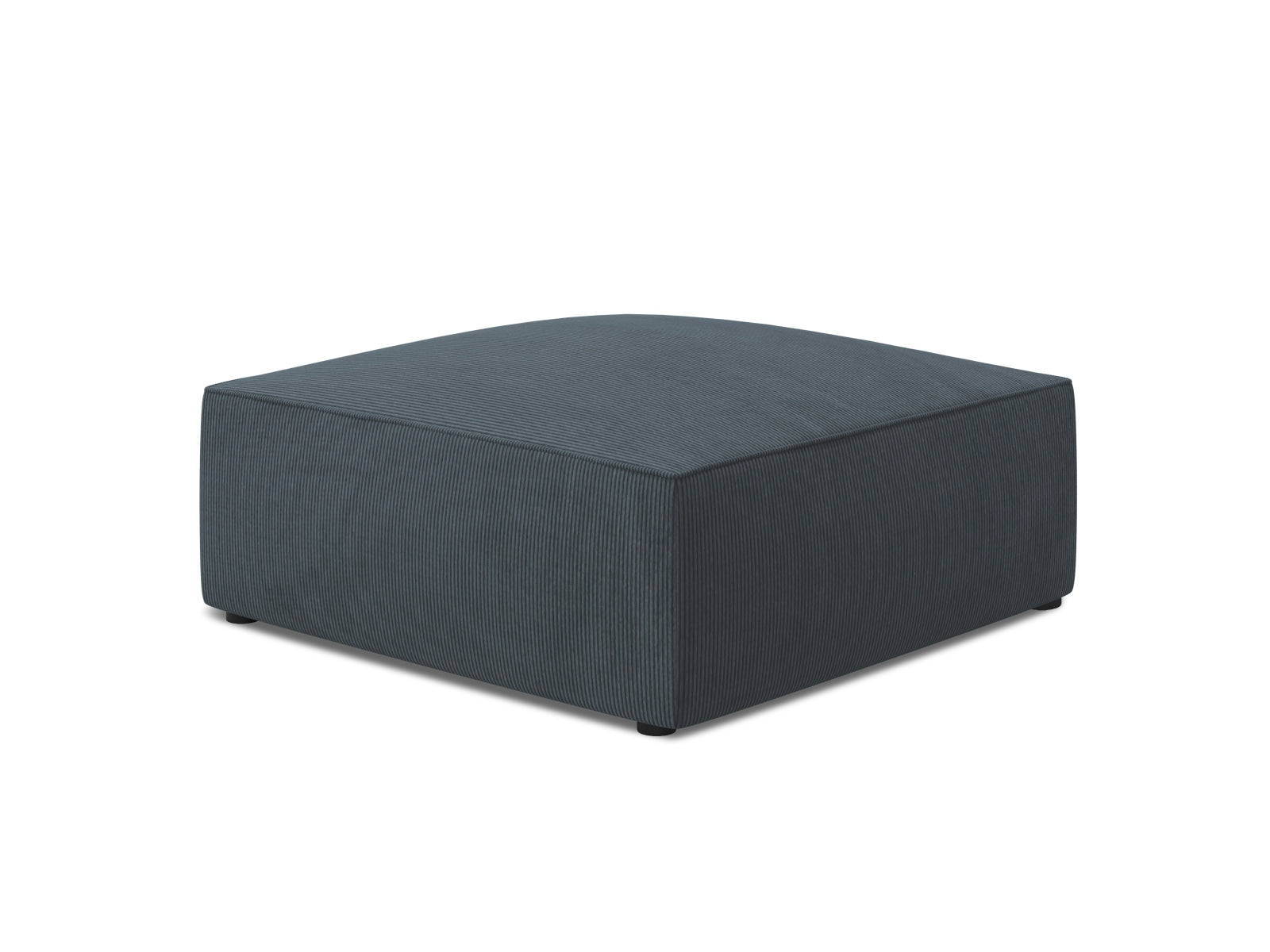 Stylischer Ruby Pouf von Micadoni in kräftigem Rot, ideal für zusätzlichen Sitzplatz und als dekoratives Element in Ihrem Wohnraum.