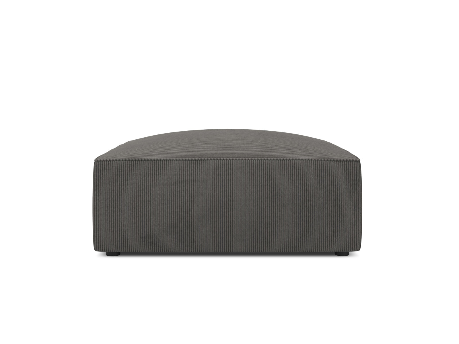 Ruby Pouf 1 Sitz in Dark Grey-Scala präsentiert im Onlineshop von KAQTU Design AG. Pouf ist von Micadoni