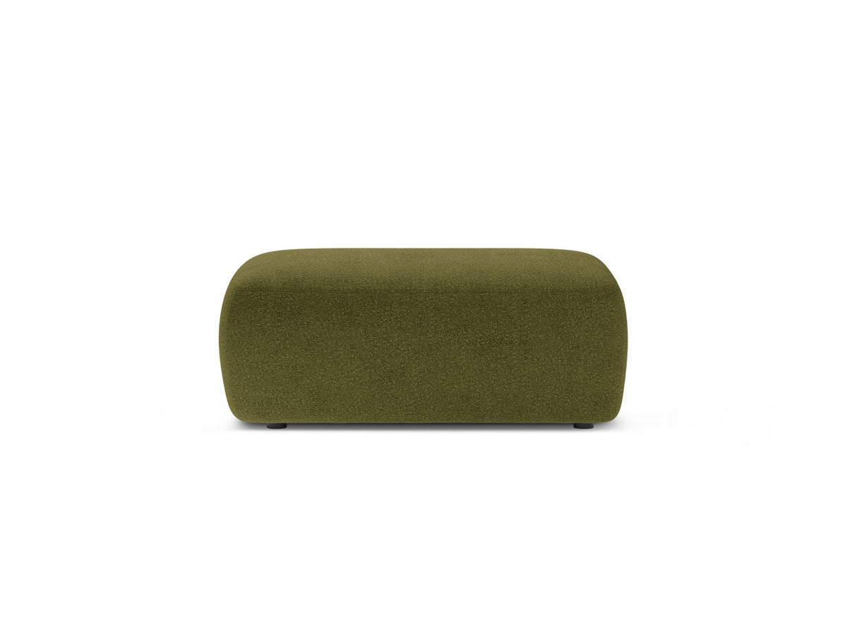 1-Sitzer Pouf Kate in Dark Olive Green-Baloo präsentiert im Onlineshop von KAQTU Design AG. Pouf ist von Micadoni