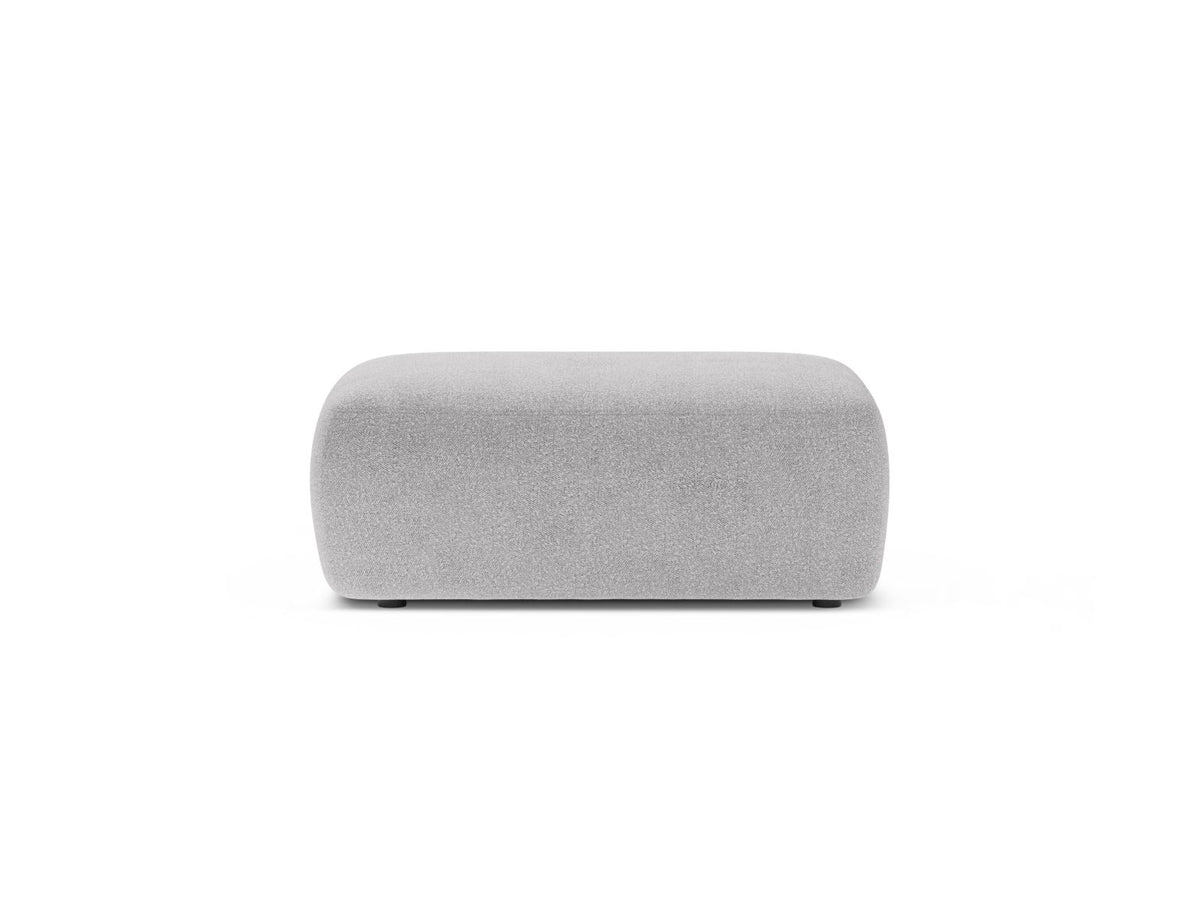 1-Sitzer Pouf Kate in Light Grey-Baloo präsentiert im Onlineshop von KAQTU Design AG. Pouf ist von Micadoni