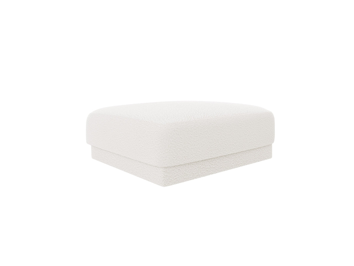 Miley Boucle Pouf 1 Sitz in White-Baloo präsentiert im Onlineshop von KAQTU Design AG. Pouf ist von Micadoni