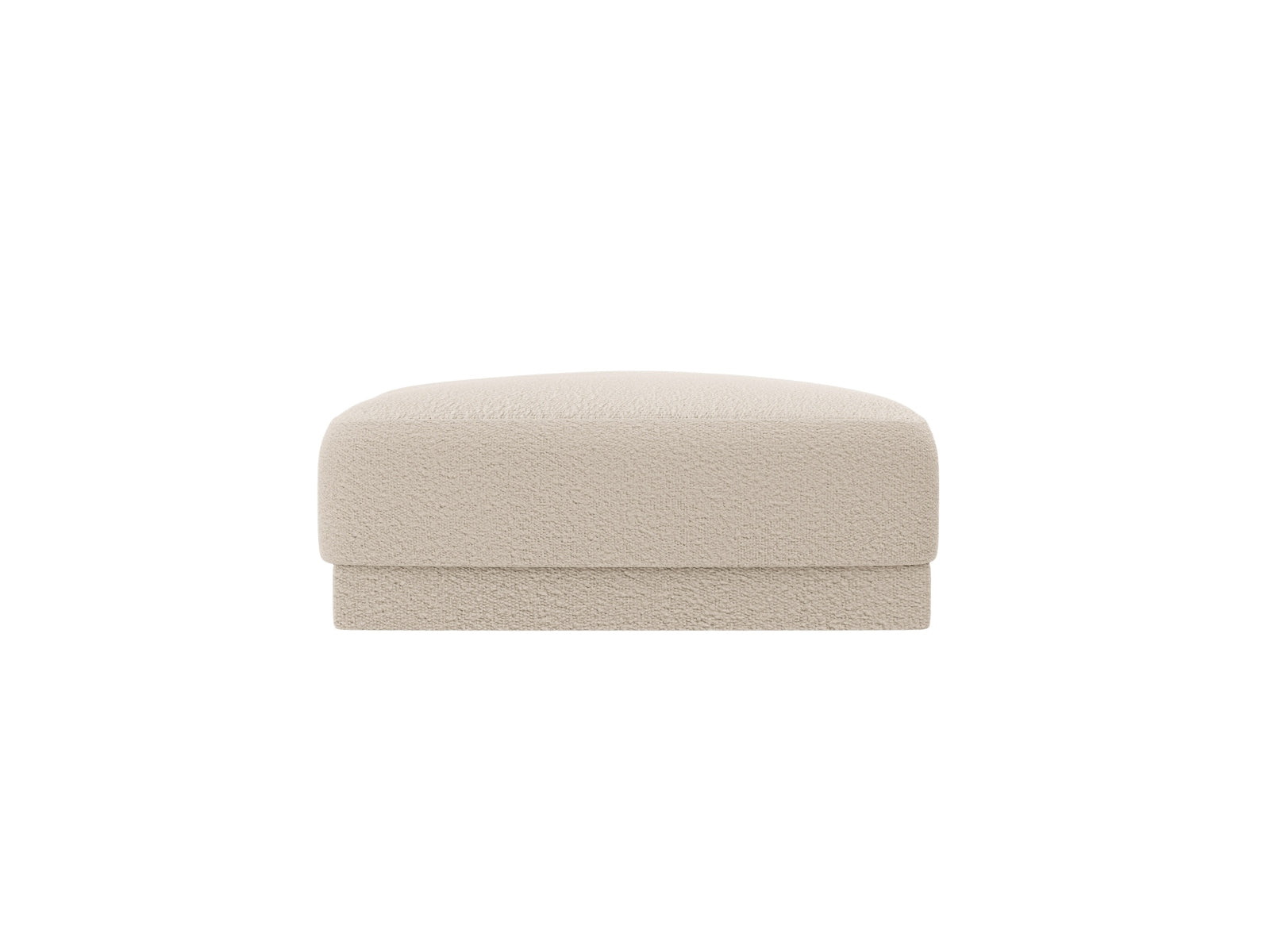 Miley Boucle Pouf 1 Sitz in Beige-Baloo präsentiert im Onlineshop von KAQTU Design AG. Pouf ist von Micadoni