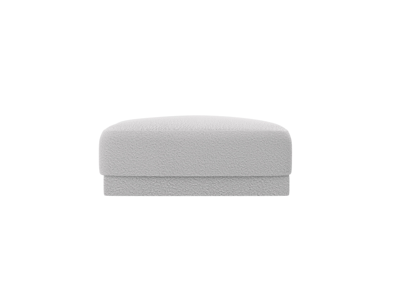 Miley Boucle Pouf 1 Sitz in Light Grey-Baloo präsentiert im Onlineshop von KAQTU Design AG. Pouf ist von Micadoni