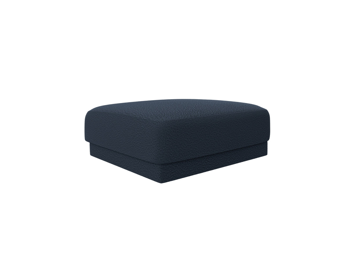 Miley Boucle Pouf 1 Sitz in Dark Blue-Baloo präsentiert im Onlineshop von KAQTU Design AG. Pouf ist von Micadoni